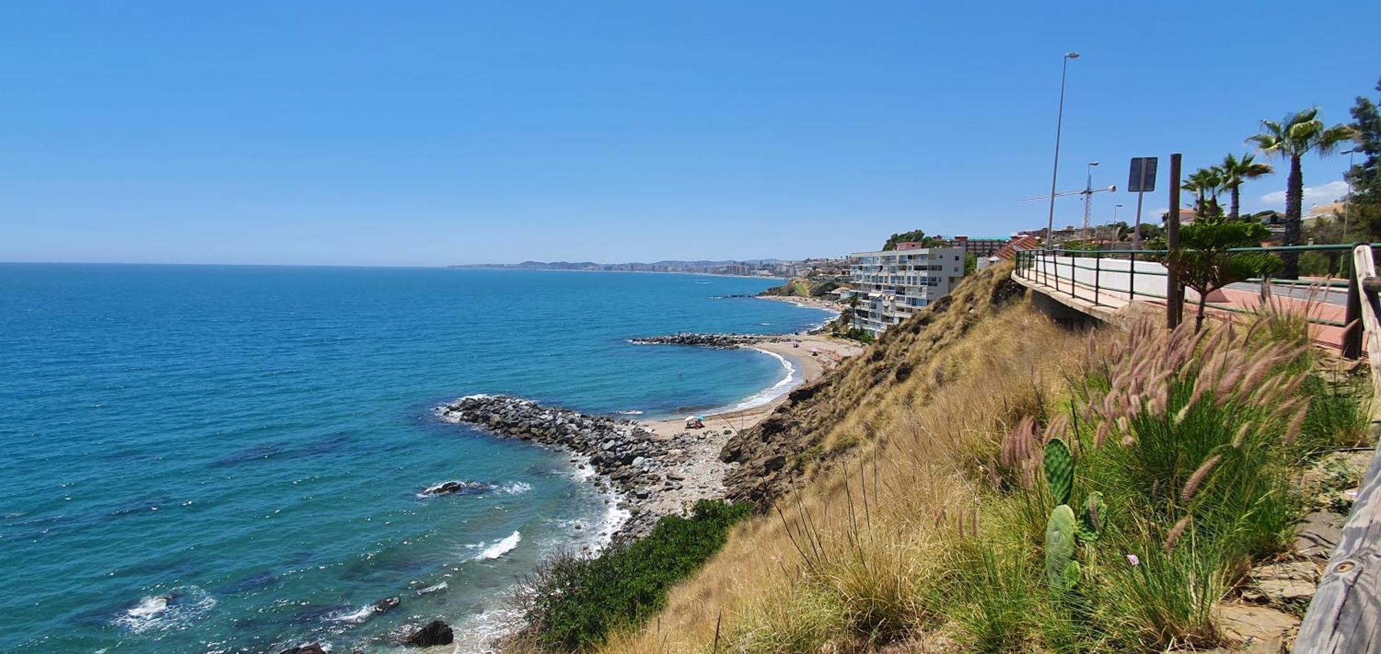 בנאלמדנה Apartamento Autentico La Perla Playa מראה חיצוני תמונה